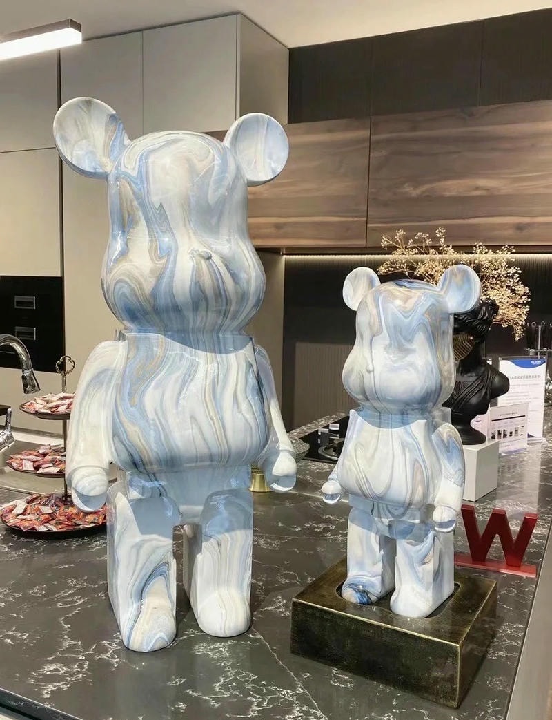 hình nền gấu bearbrick cho iphone