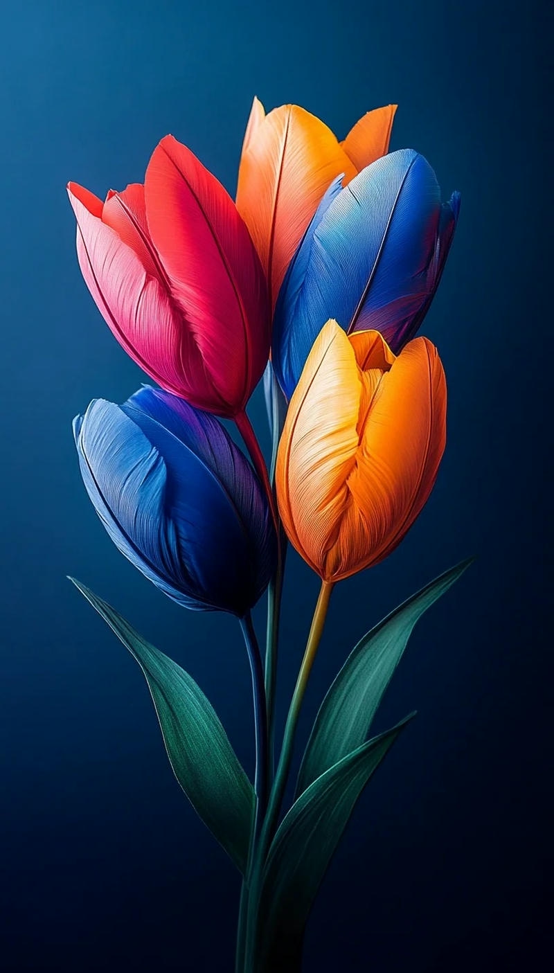 hình nền hoa tulip cho máy tính