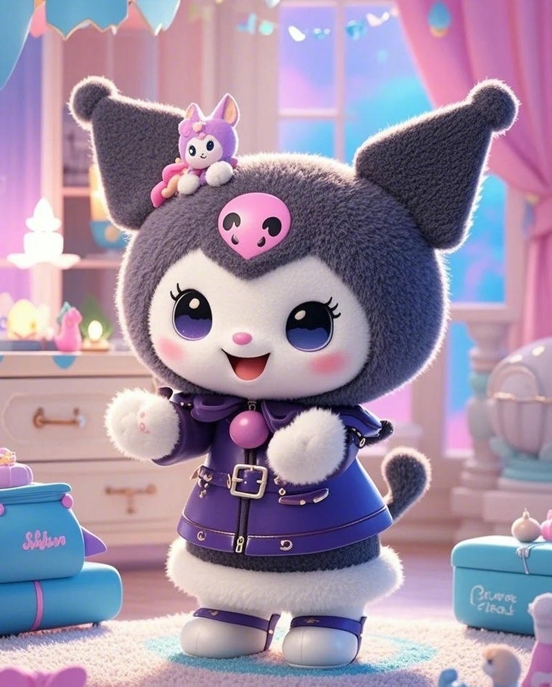 hình nền kuromi dễ thương