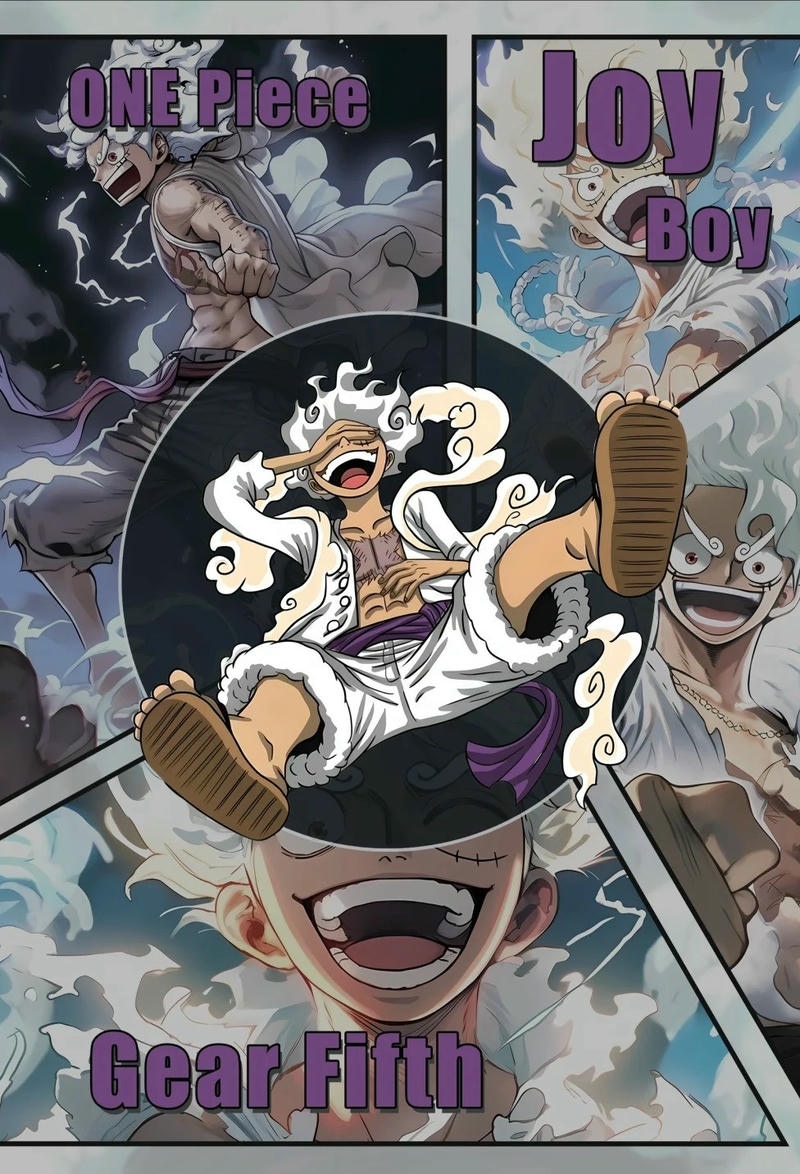 hình nền luffy gear 5 nika