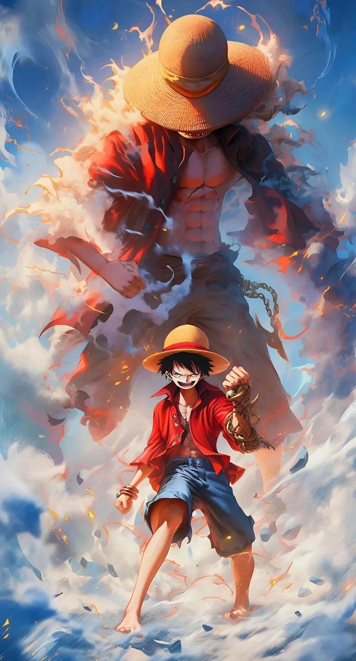 hình nền luffy ngầu