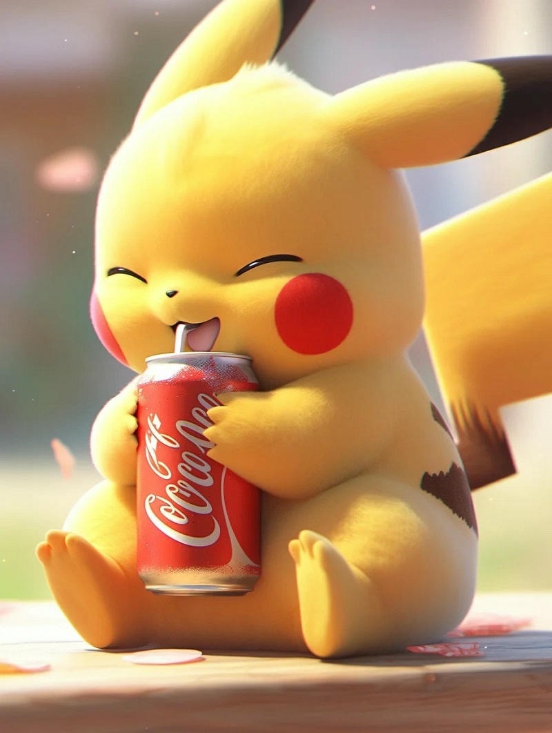 hình nền pikachu cute 3d