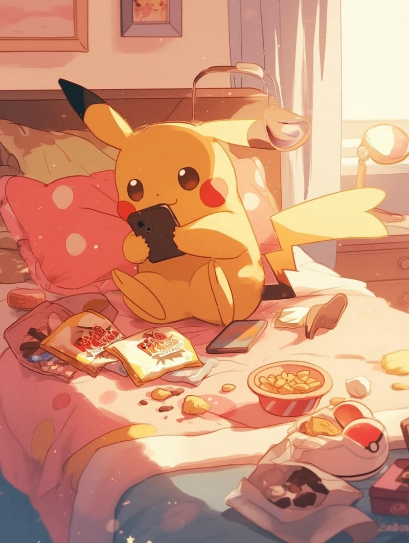 hình nền pikachu cute