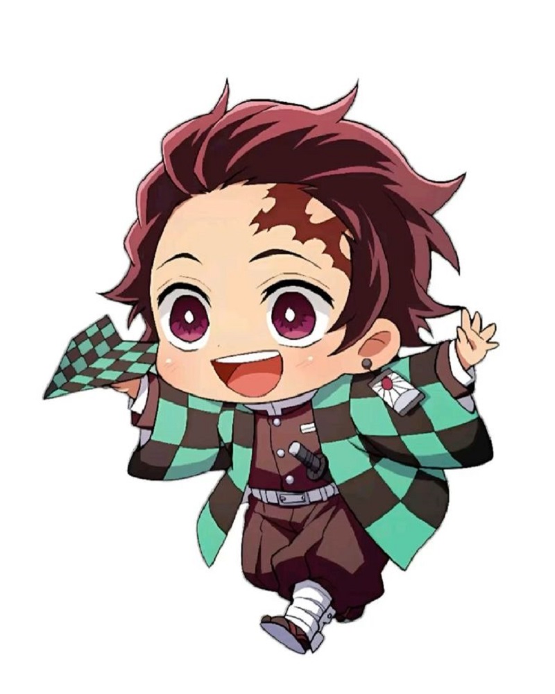 hình tanjiro kamado chibi cute