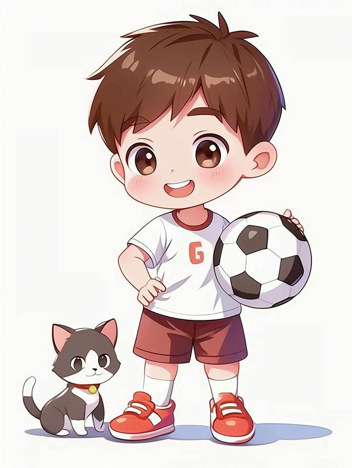 Chibi bé trai ngọt ngào