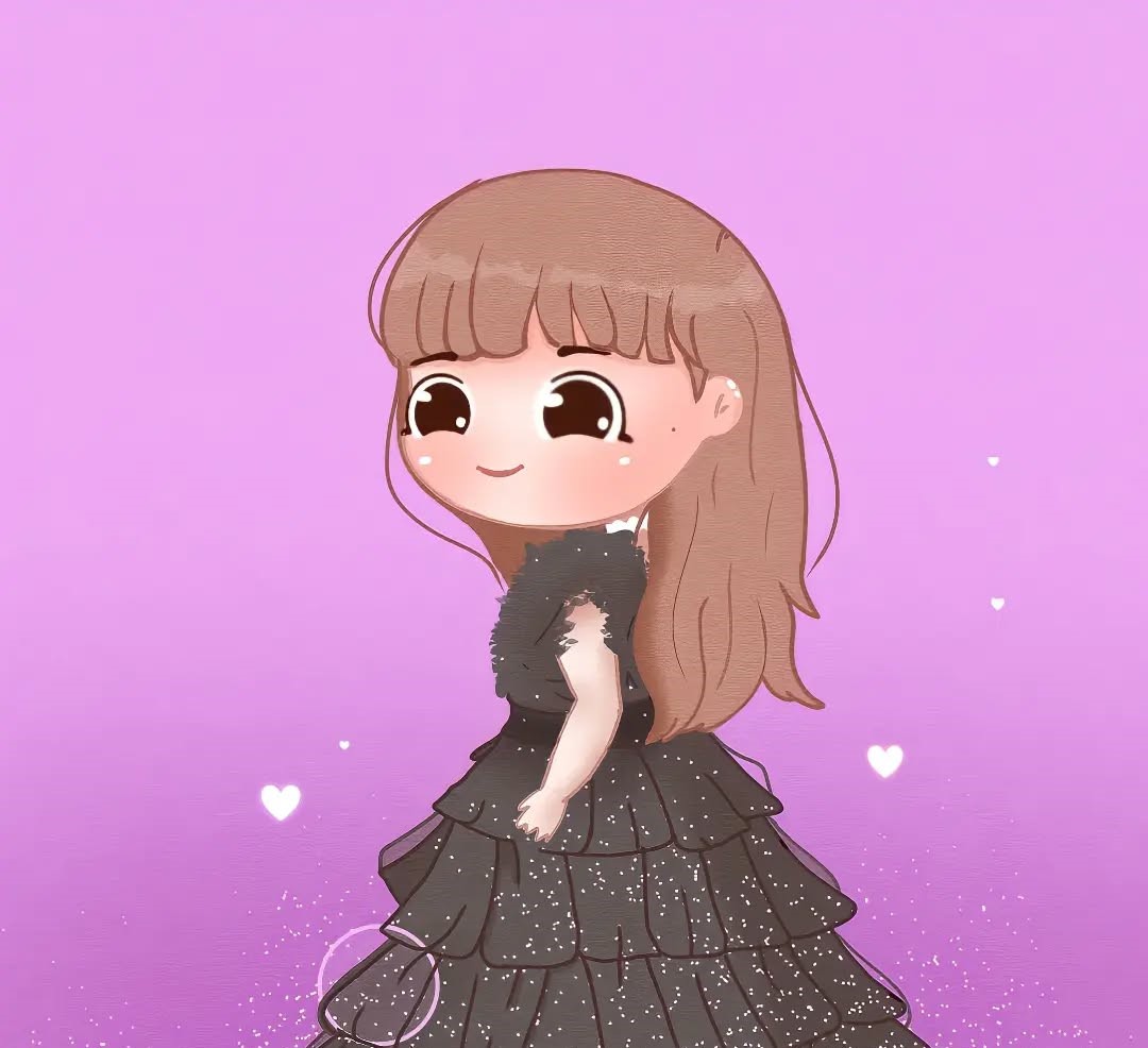 Lisa chibi siêu dễ thương