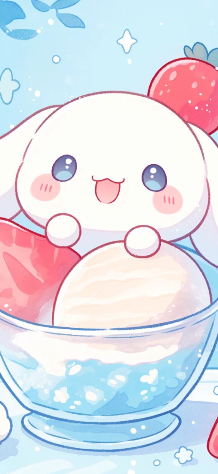 ảnh cinnamoroll cute ảnh chibi