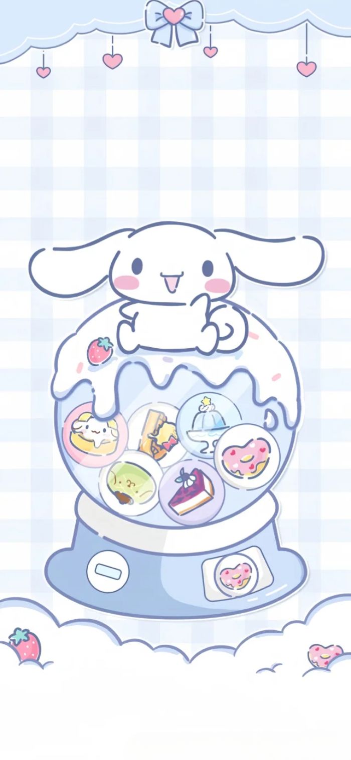 ảnh cinnamoroll cute nền