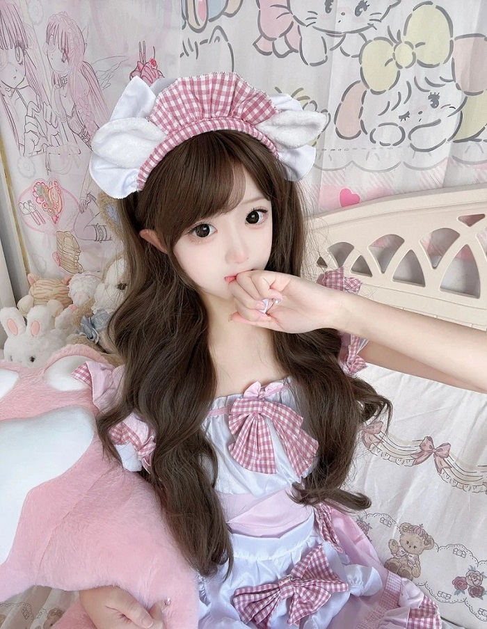 ảnh gái cute che mặt