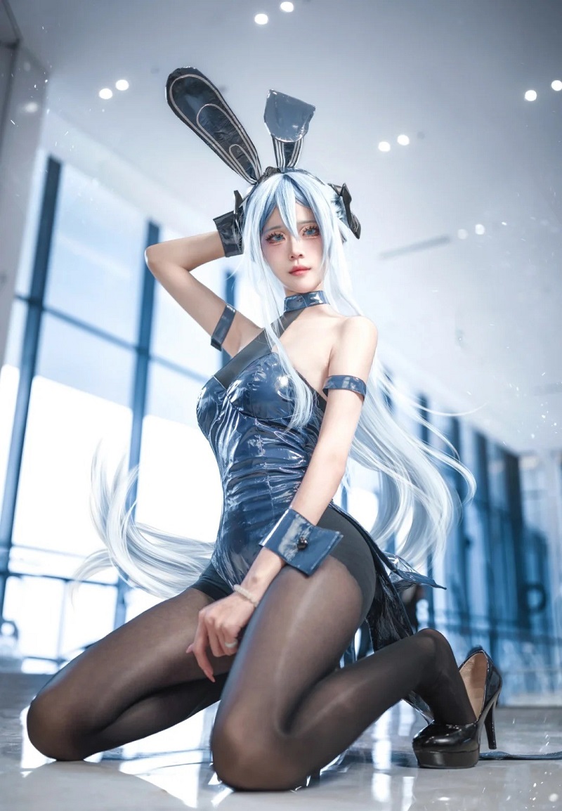 ảnh gái xinh cosplay thỏ 4k