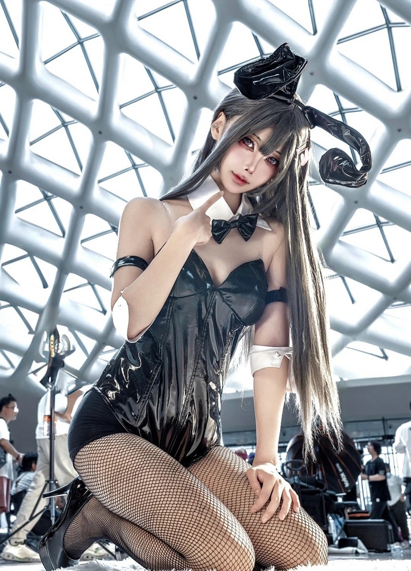 ảnh gái xinh cosplay thỏ cực đẹp