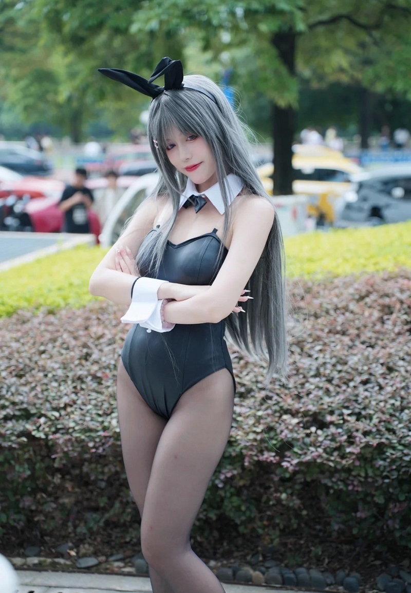 ảnh gái xinh cosplay thỏ full hd cực xinh