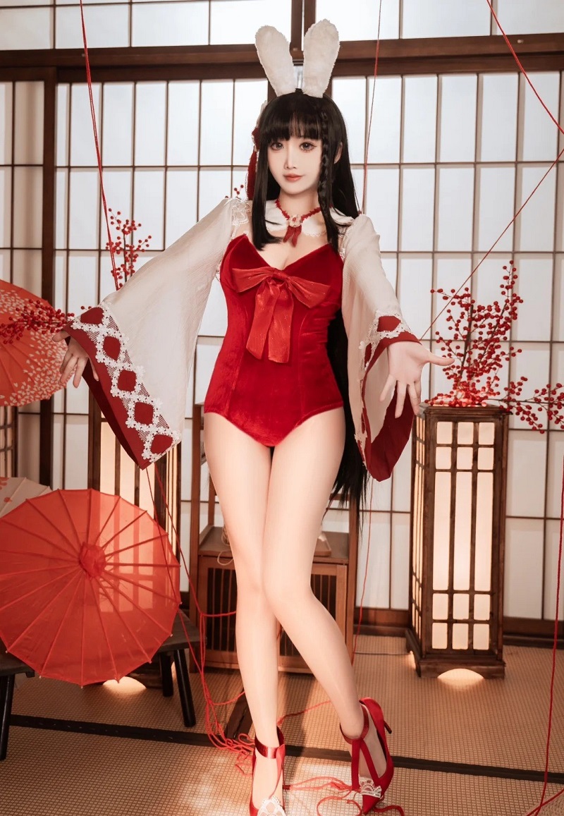 ảnh gái xinh cosplay thỏ full hd đẹp