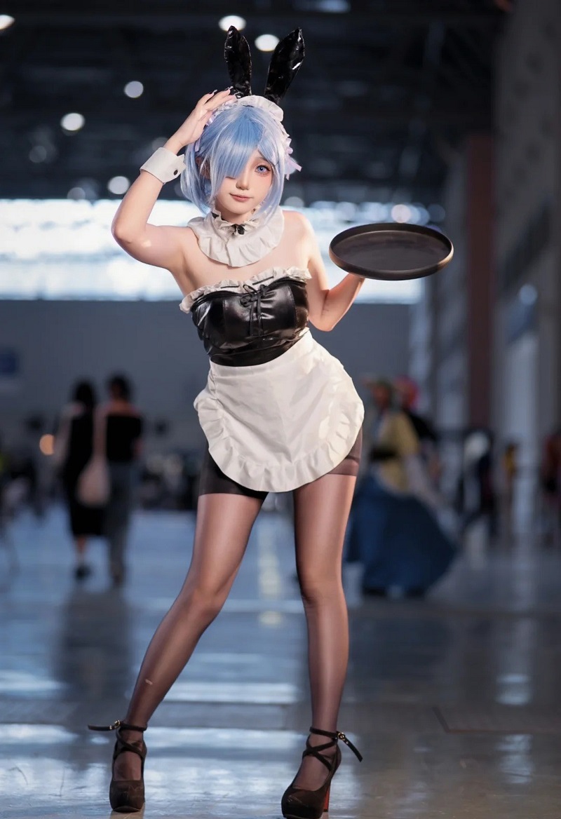 ảnh gái xinh cosplay thỏ full hd siêu xinh