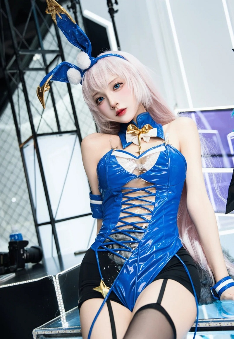 ảnh gái xinh cosplay thỏ full hd