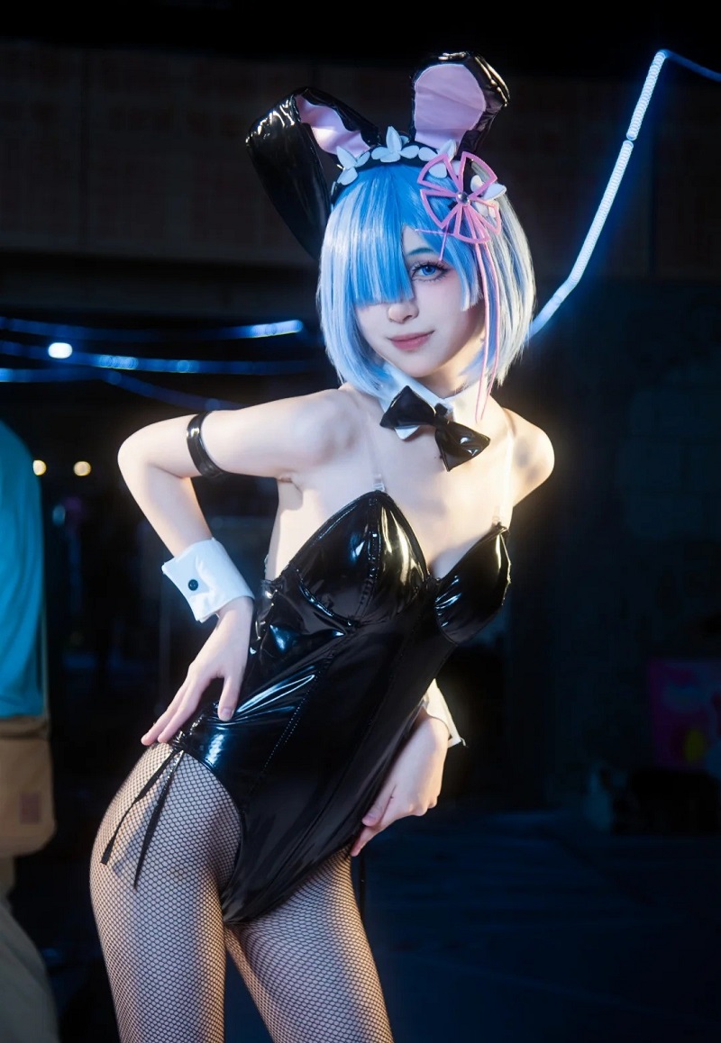 ảnh gái xinh cosplay thỏ hd siêu xinh