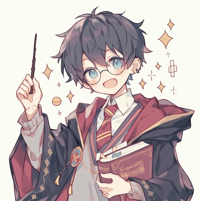 ảnh harry potter anime