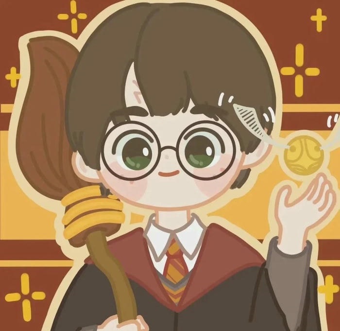 ảnh harry potter chibi dễ thương