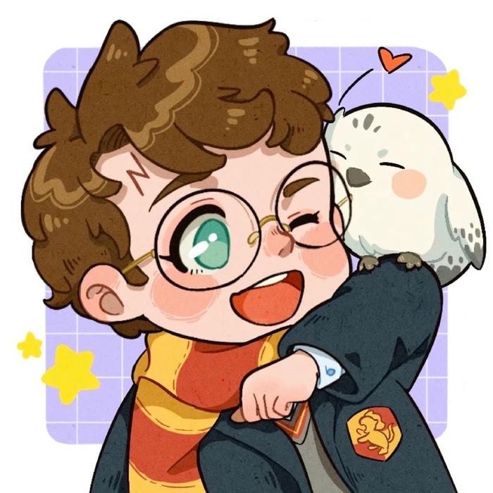 ảnh harry potter chibi