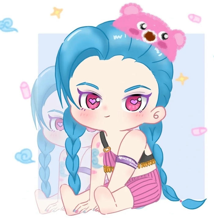 ảnh jinx chibi con gái