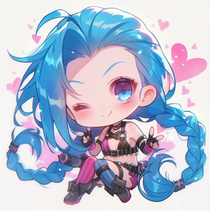 ảnh jinx chibi đáng iu