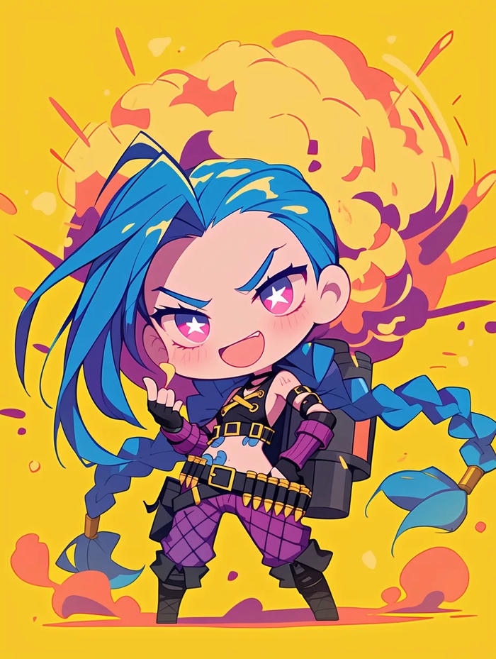 ảnh jinx chibi đẹp