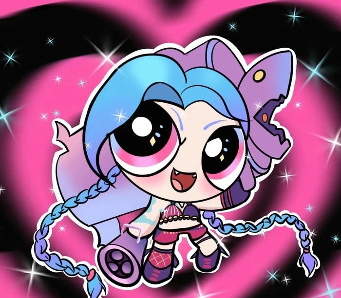 ảnh jinx chibi mắt to