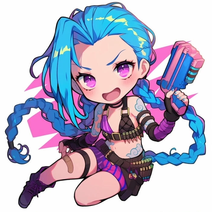 ảnh jinx chibi nhảy