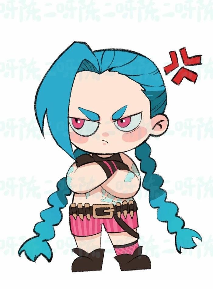 ảnh jinx chibi tức