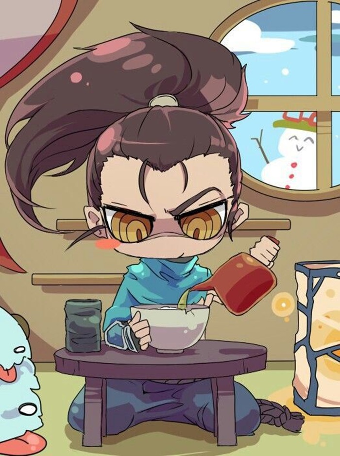 anh lien minh huyen thoai chibi yasuo