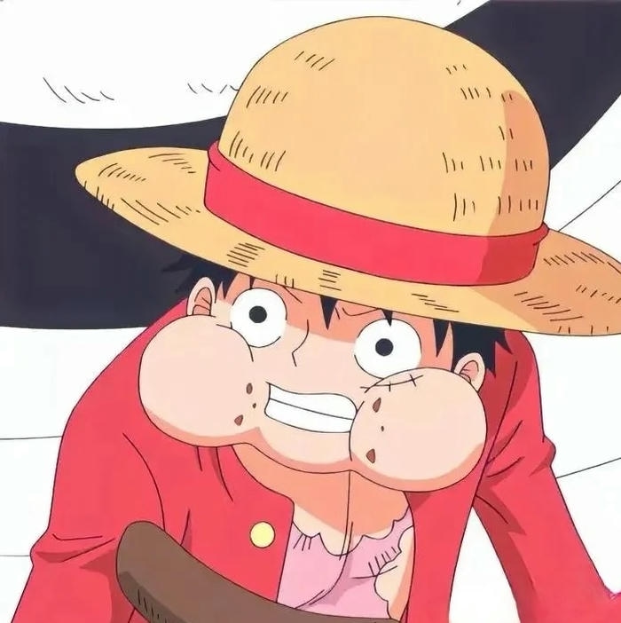 ảnh luffy chibi ăn