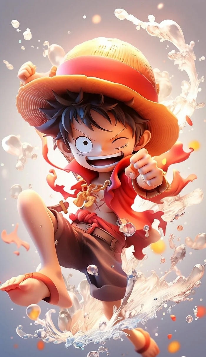 ảnh luffy chibi anime