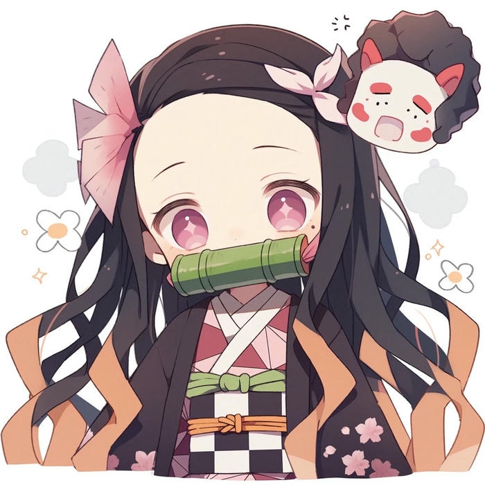 ảnh nezuko chibi cute