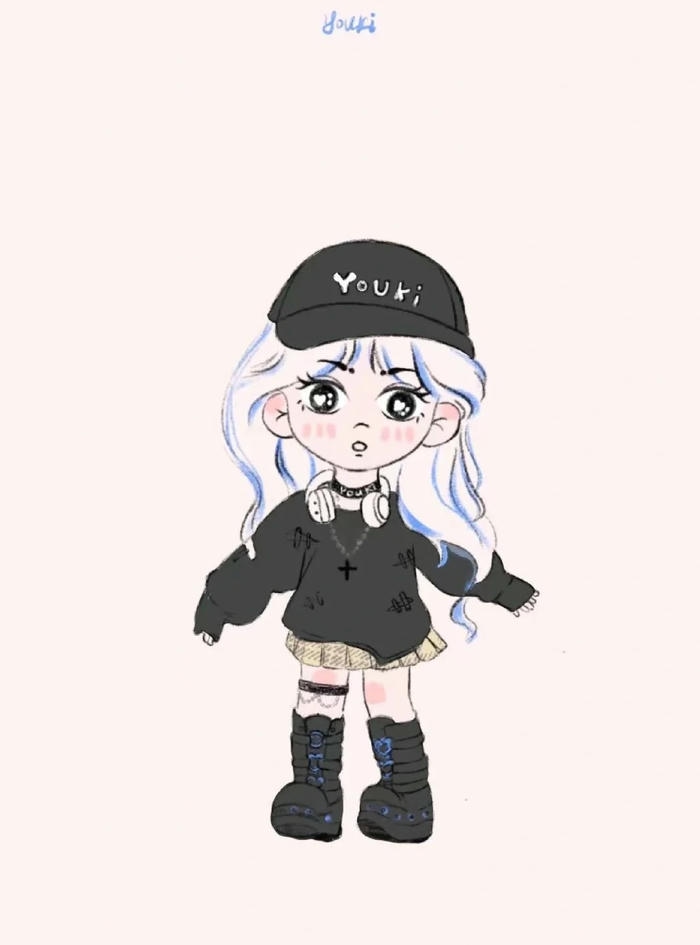 ảnh ngầu chibi