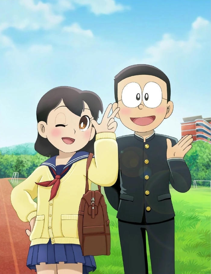 ảnh nobita và shizuka