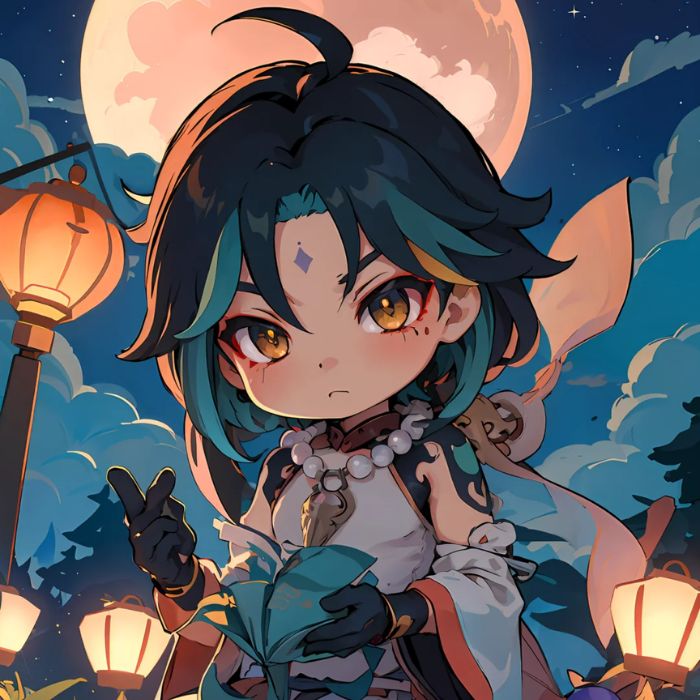 ảnh xiao genshin impact cute chibi