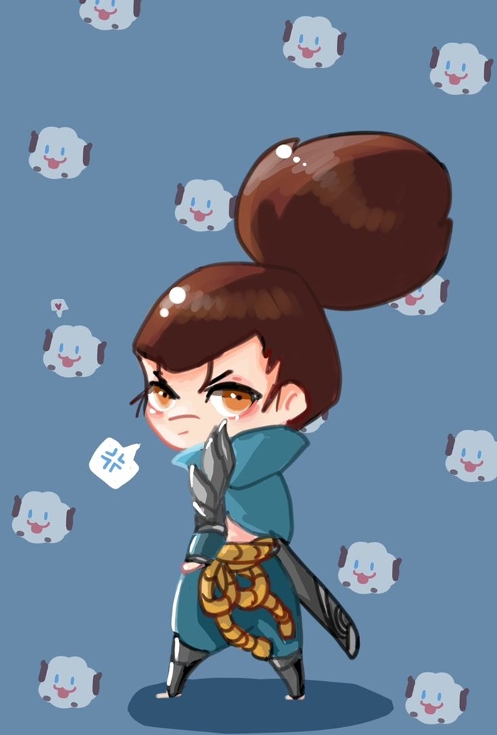 ảnh yasuo chibiii