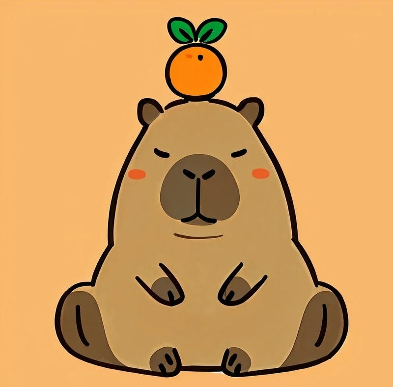 capybara chibi