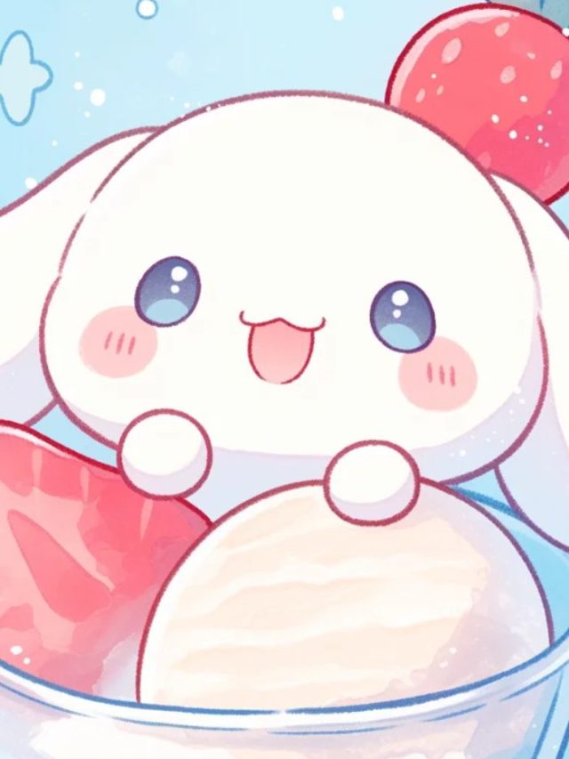 ảnh cinnamoroll cute ảnh chibi