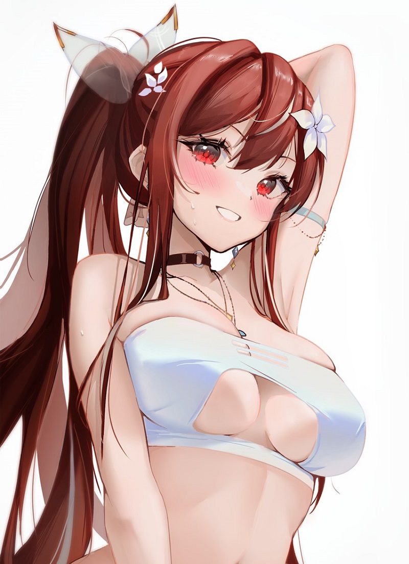 gái xinh anime mặc bikini