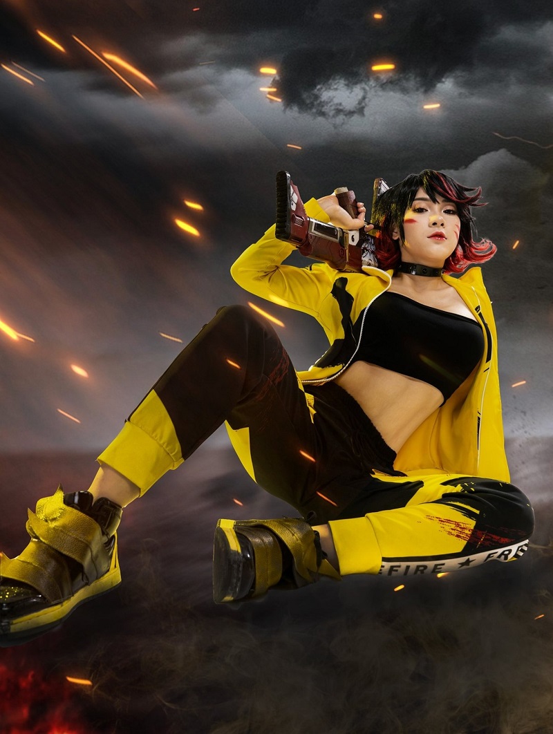 gái xinh cosplay free fire hd siêu đẹp