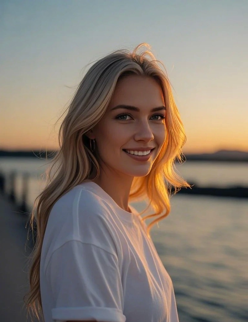 gái xinh mỹ cười duyên