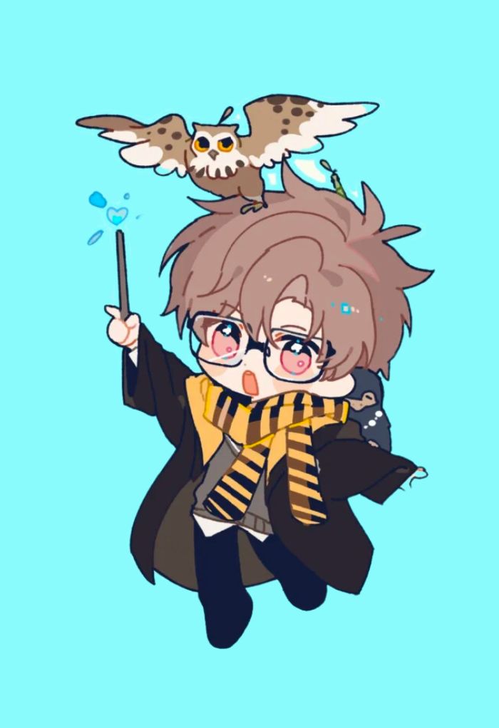 hình ảnh harry potter cute chibi