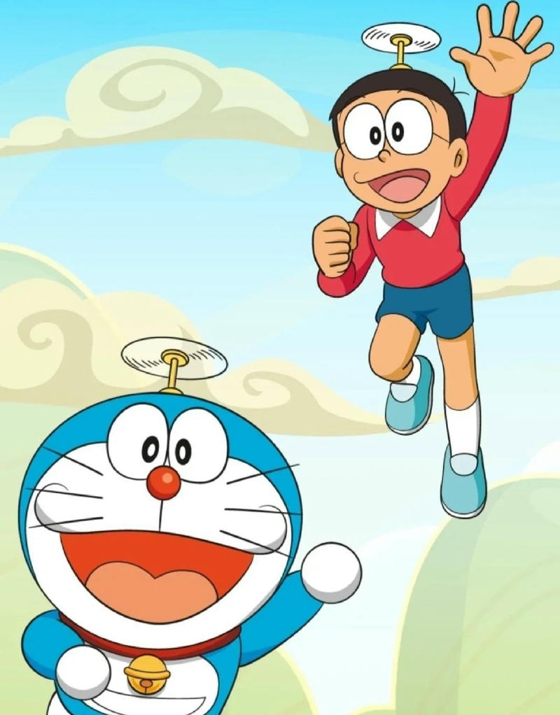 hình doraemon cute