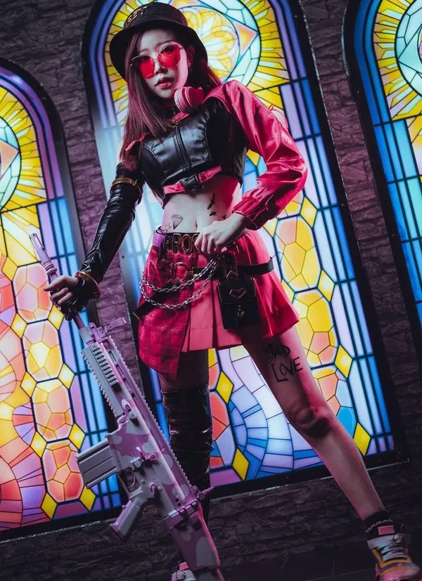hình gái xinh cosplay Free Fire cực chất