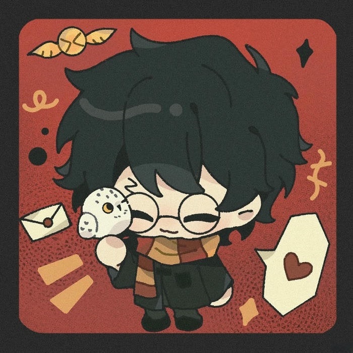 hình harry potter cute nhân vật