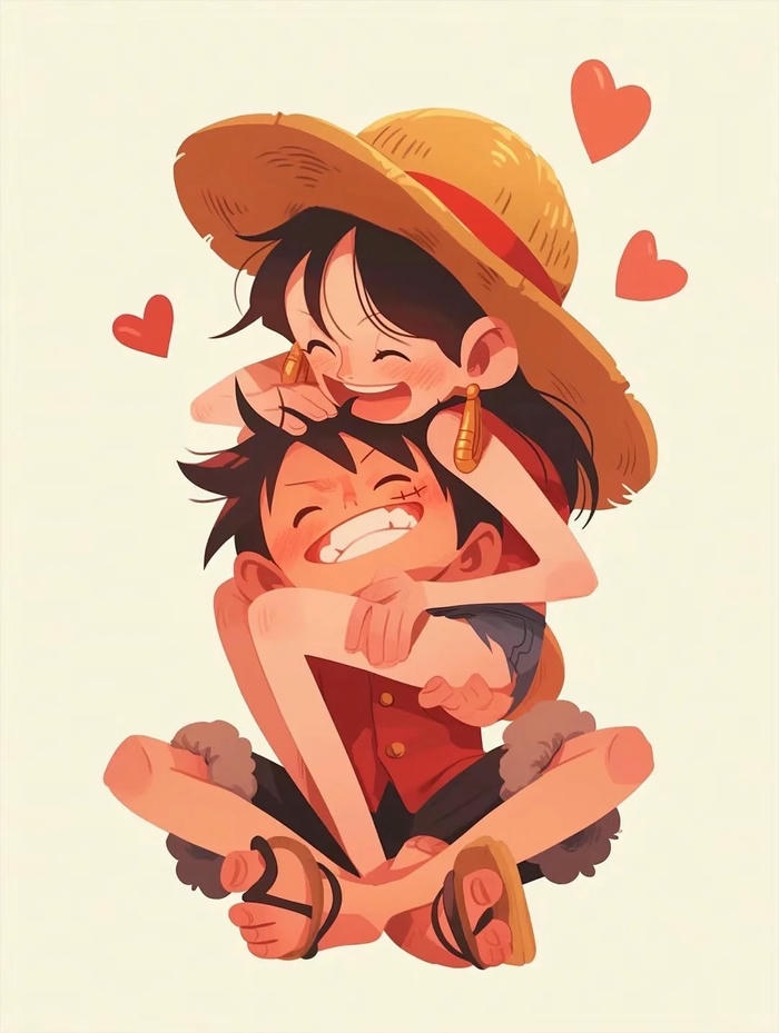 hình luffy cute