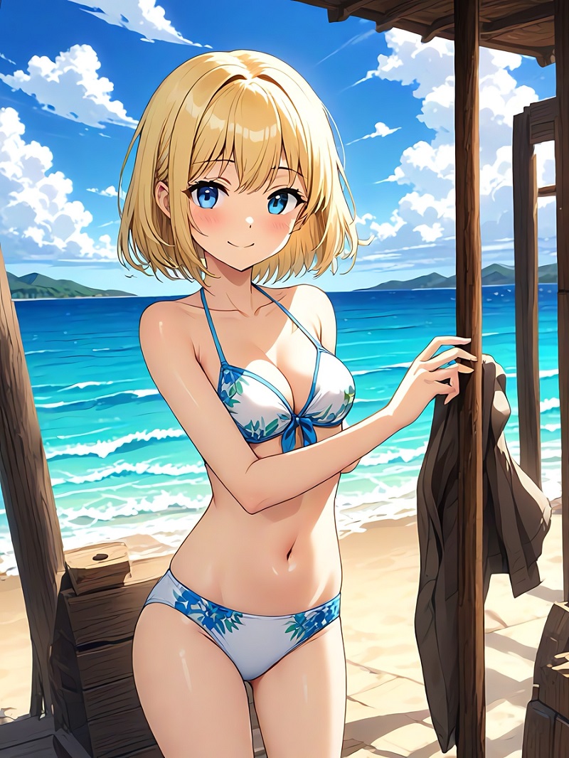 hình nền anime mặc bikini hd đẹp