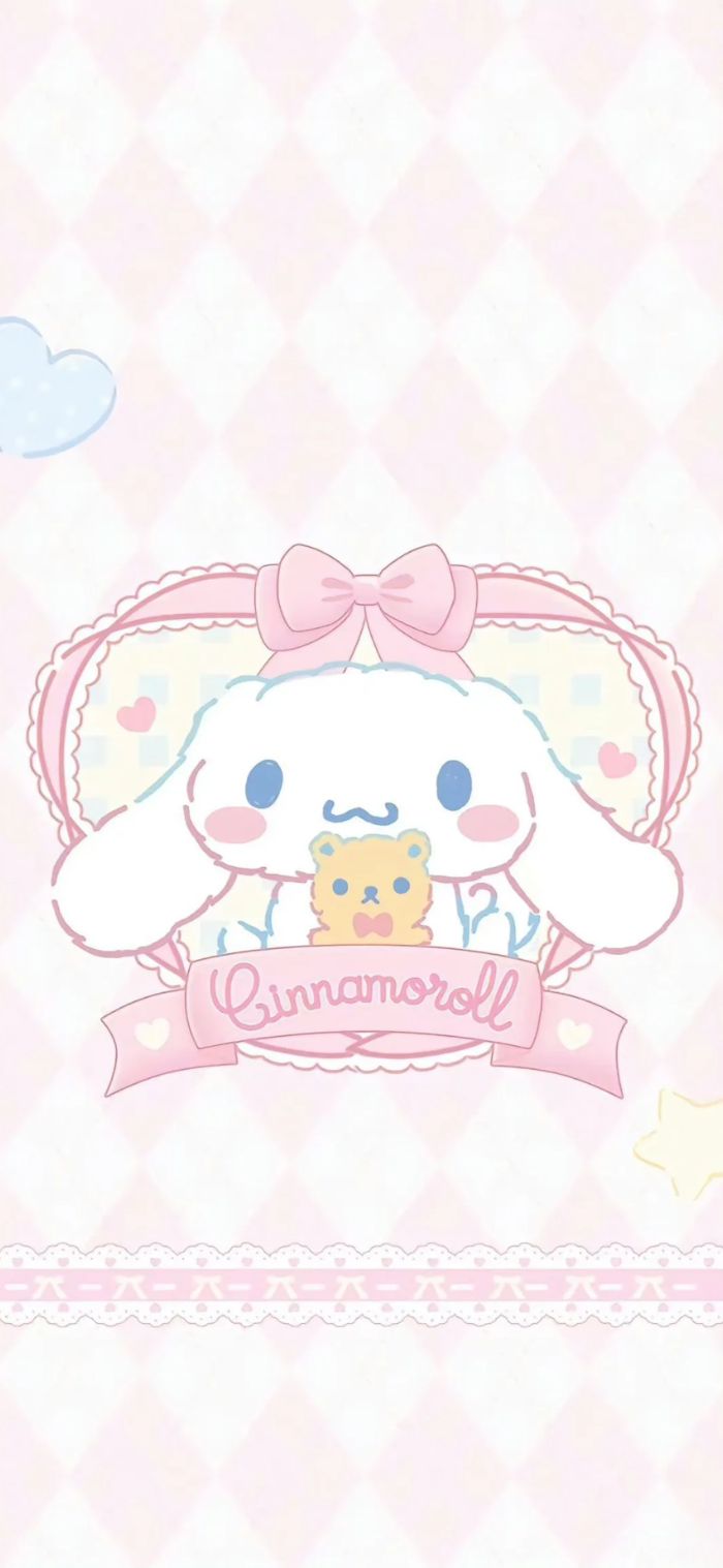 hình nền cinnamoroll chibi cute cho điện thoại