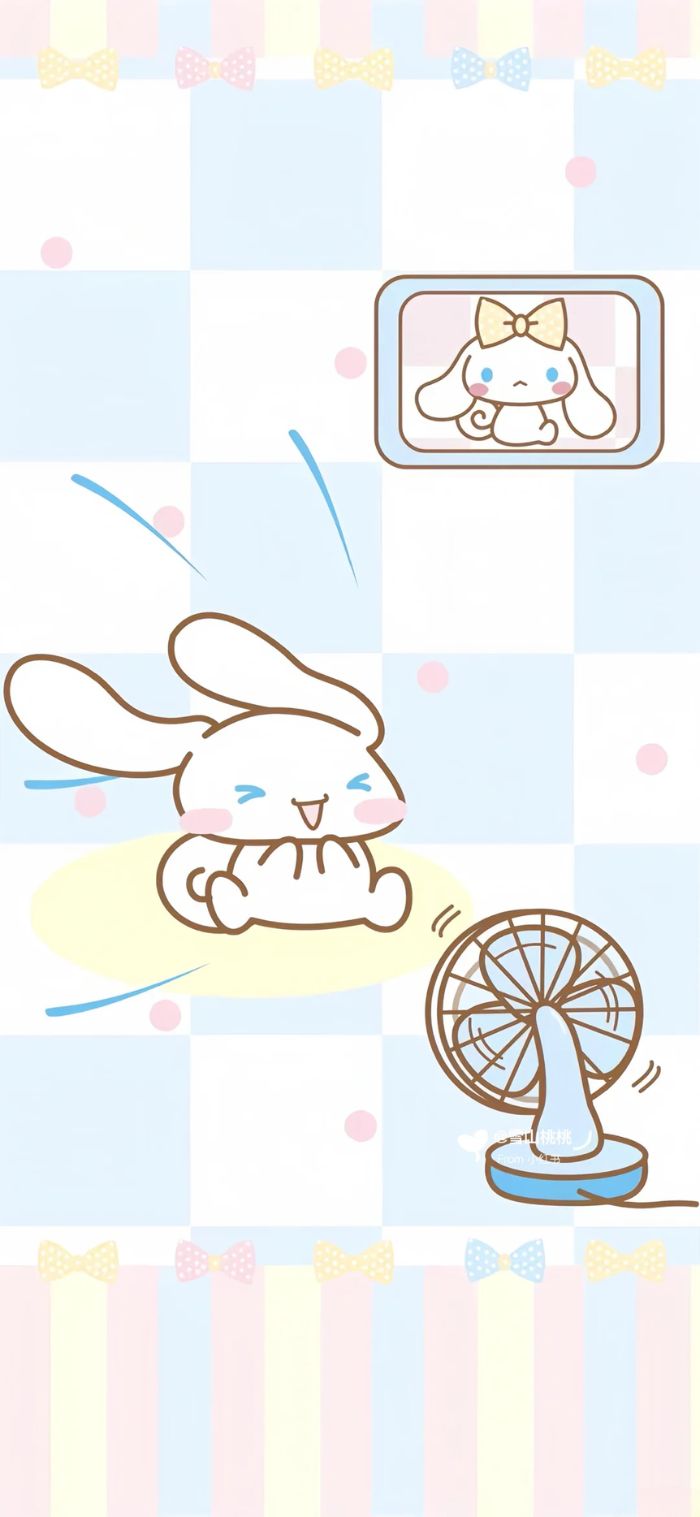 hình nền cinnamoroll cute ảnh chibi